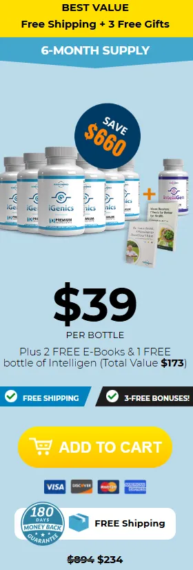 iGenics 6 bottles